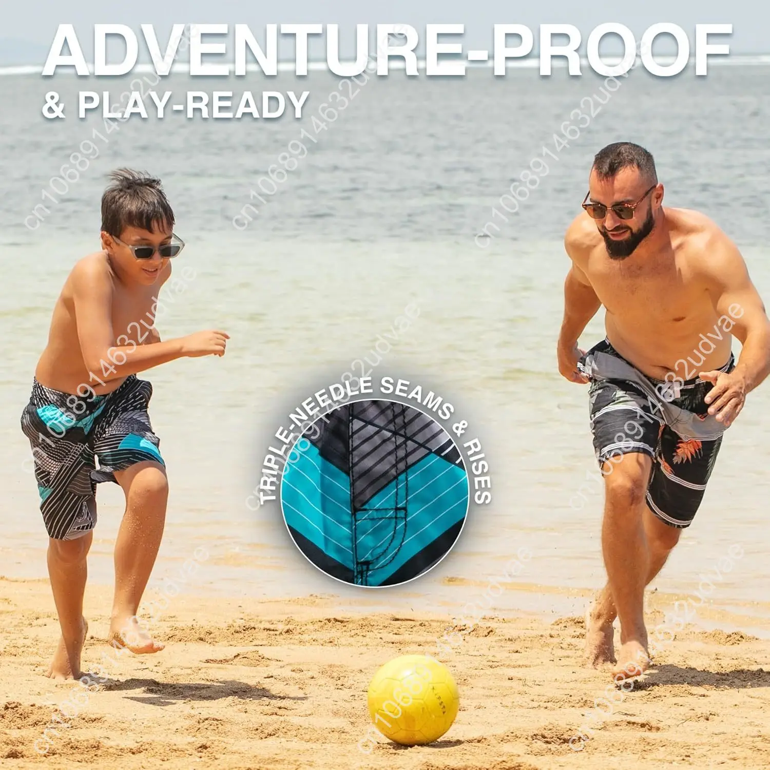 شورت سباحة شاطئي سريع الجفاف م - مراجعة Swim Trunk Quick Dry وسعره